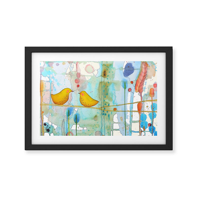 dans chaque coeur Framed Art Print Gallery Image 2