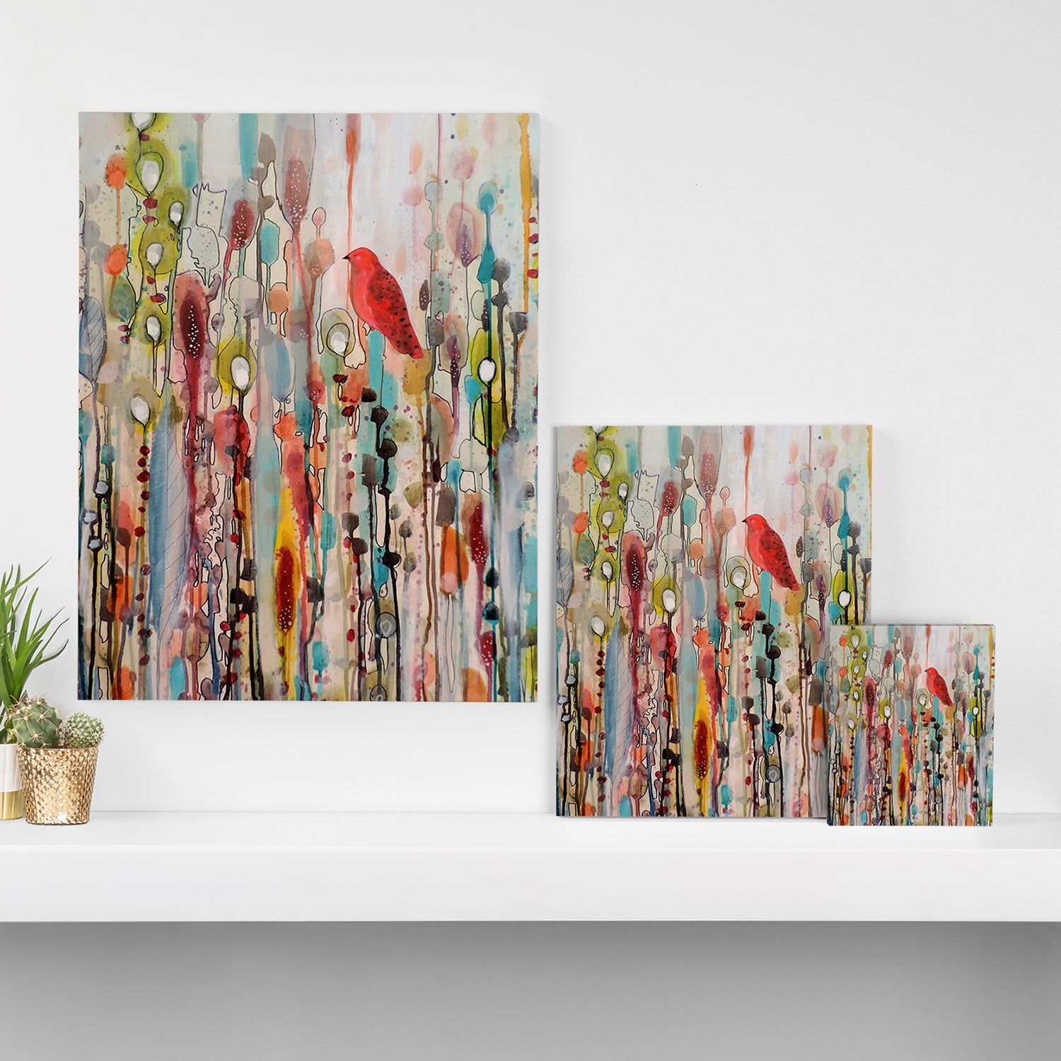 la vie comme un passage Canvas Print Gallery Image 3