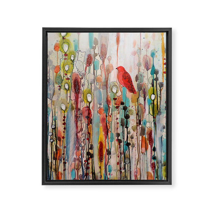 la vie comme un passage Framed Canvas Print Gallery Image 1