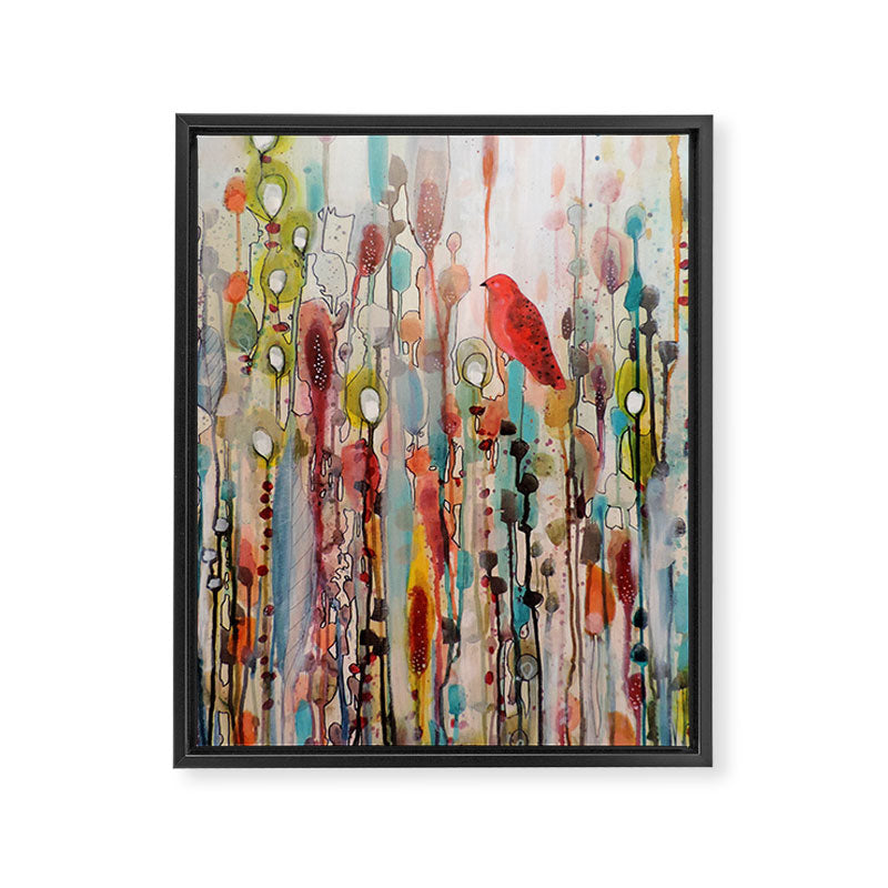 la vie comme un passage Framed Canvas Print Gallery Image 8