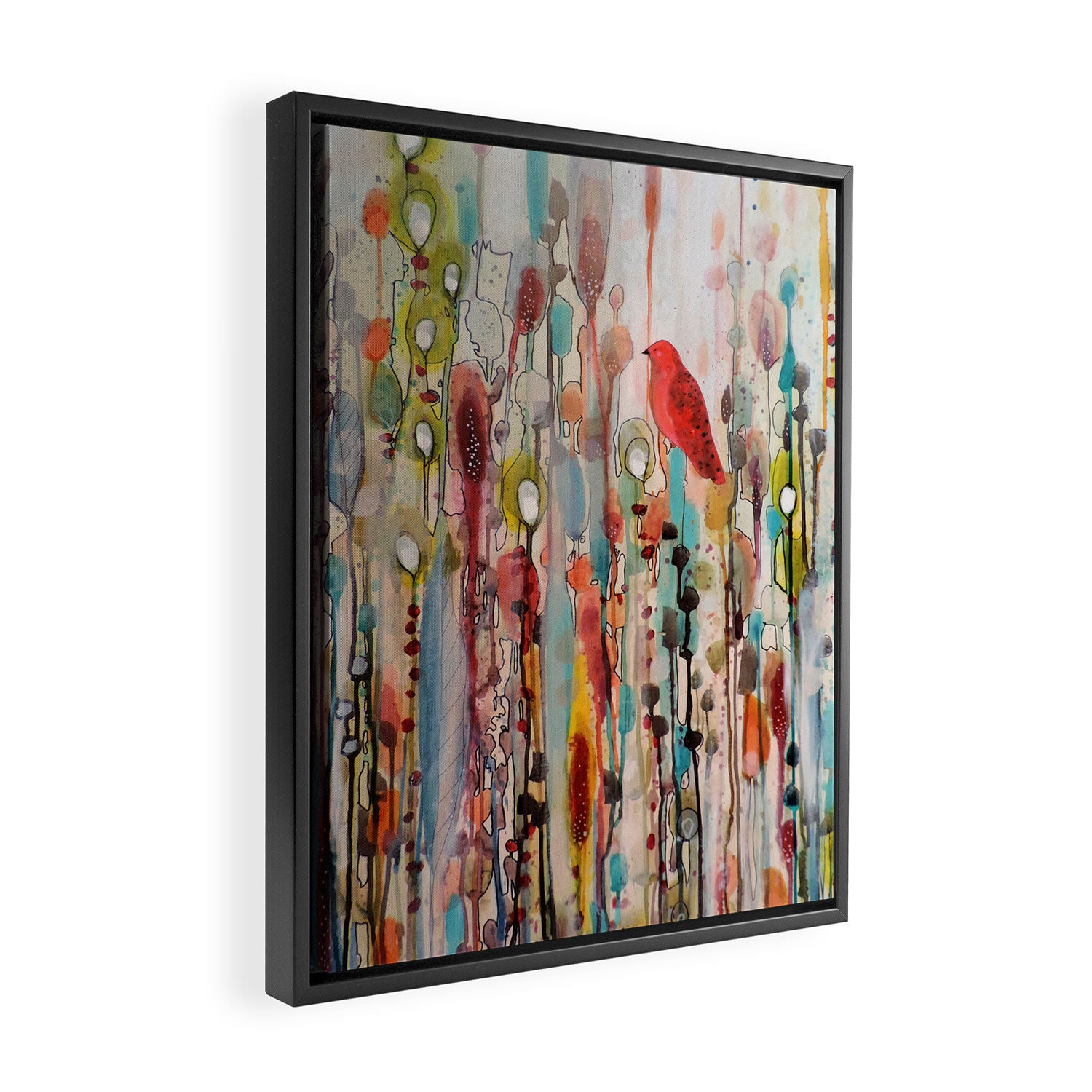 la vie comme un passage Framed Canvas Print Gallery Image 2