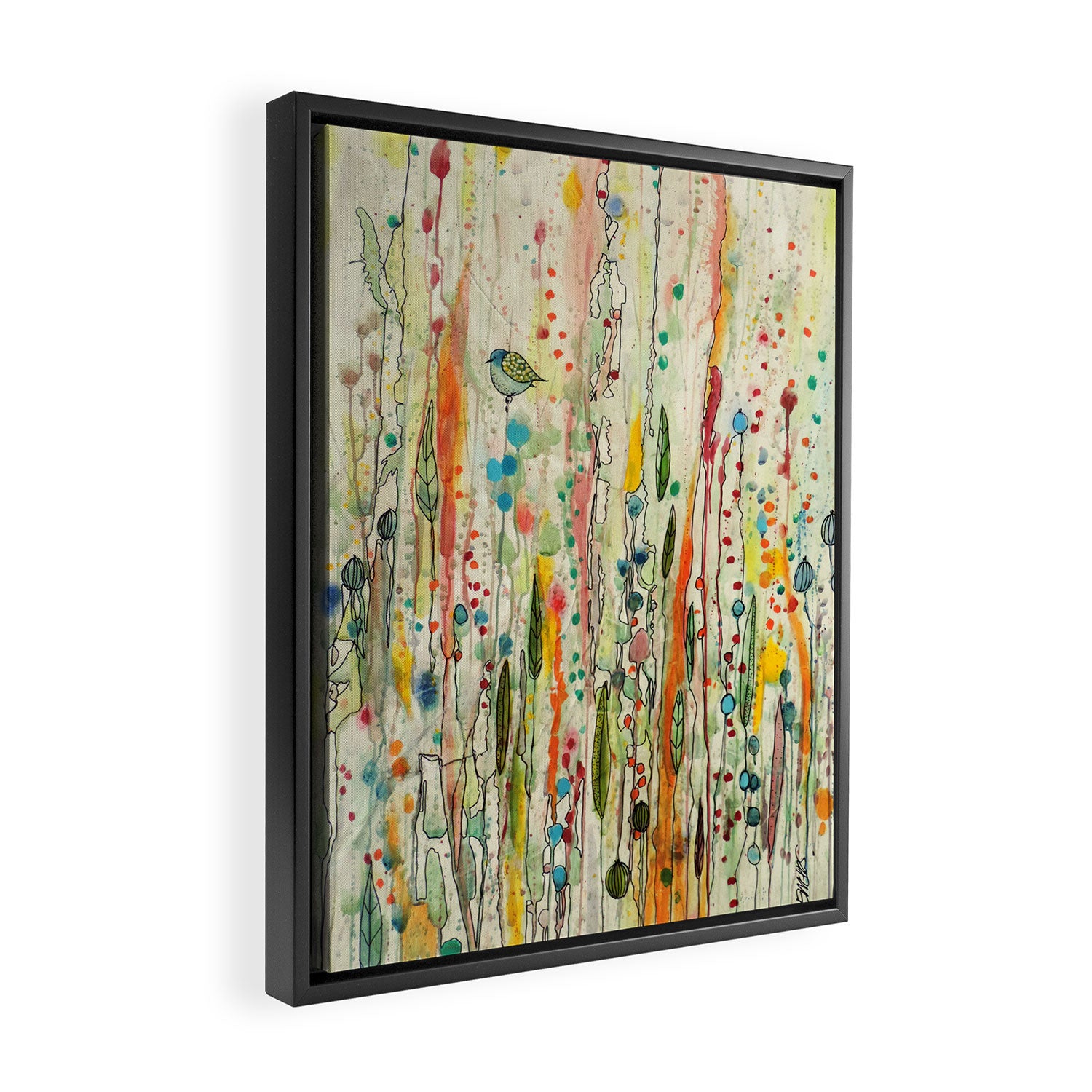 liberté Framed Canvas Print Gallery Image 2