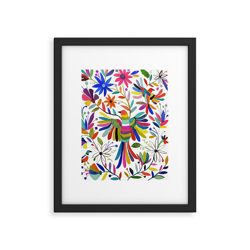 otomi bird Framed Art Print Gallery Image 6