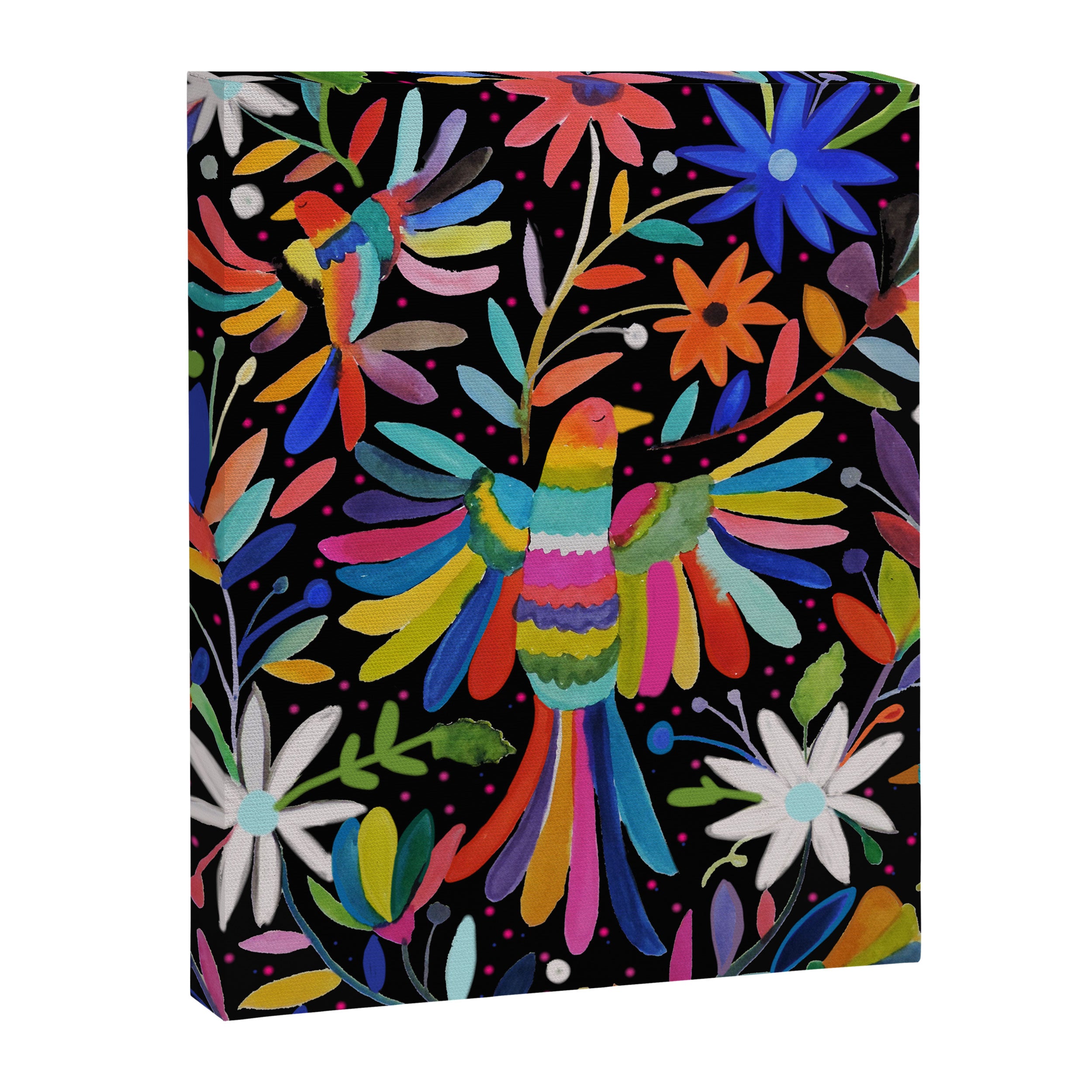 pajaros Otomi Canvas Print Gallery Image 3