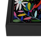 pajaros Otomi Framed Canvas Print Gallery Image 3