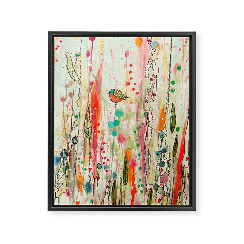 this strange feeling of liberty Framed Canvas Print Gallery Image 6