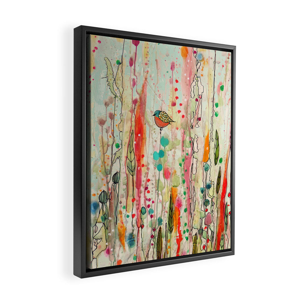 this strange feeling of liberty Framed Canvas Print Gallery Image 2