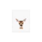 Baby Deer, Woodland Animals, Kids Art, Baby Animals Art Print By Synplus Art Print Gallery Image 1