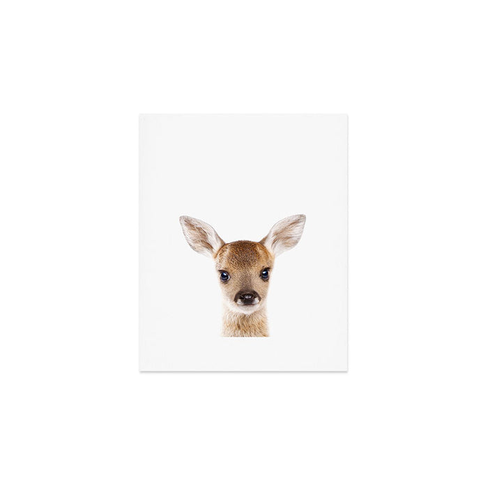 Baby Deer, Woodland Animals, Kids Art, Baby Animals Art Print By Synplus Art Print Gallery Image 1