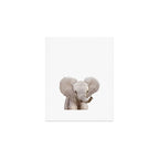 Baby Elephant, Safari Nursery Decor, Baby Animals Art Print by Synplus Art Print Gallery Image 1