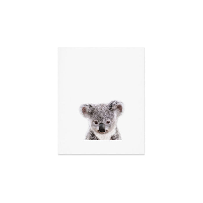 Baby Koala, Art for Kids, Nursery Art, Baby Animals Art Print By Synplus Art Print Gallery Image 1