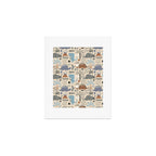 Nursery Wall Art, Nursery Prints, Neutral Nursery Decor, Dinosaur Print Art Print Gallery Image 1