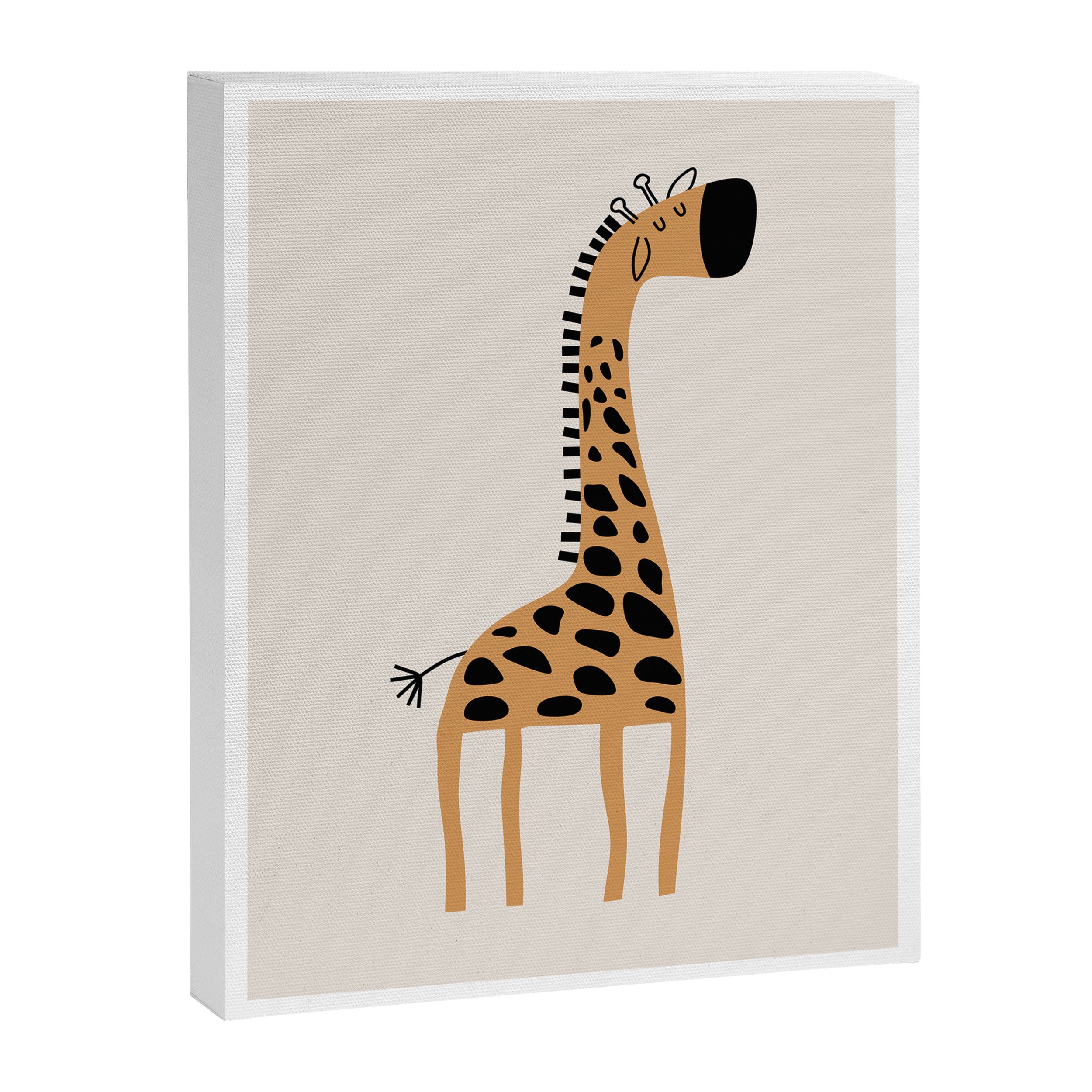 Nursery Wall Art, Safari Nursery Prints, Neutral Nursery Decor, Giraffe  Print Canvas Print Gallery Image 6