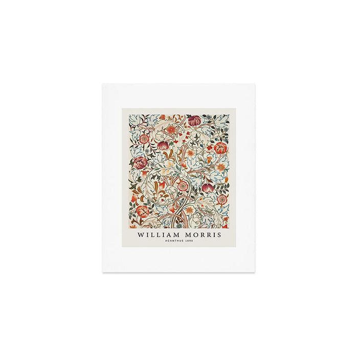 William Morris - Acanthus Portiere, Vintage Museum Exhibition Art, Botanical Floral Pattern Art Print Gallery Image 1