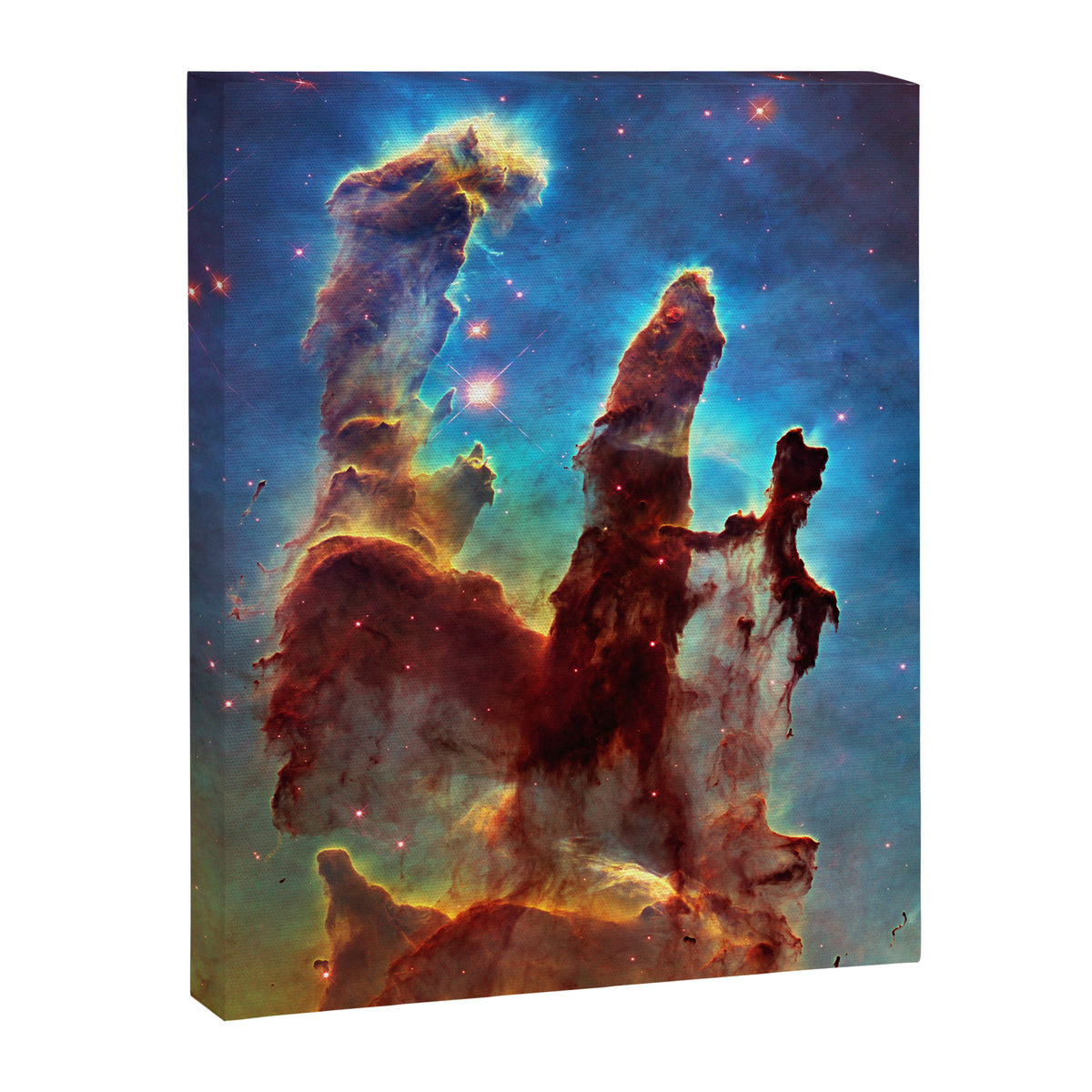 Hubble Telescope: Pillars of Creation Canvas Print Gallery Image 6