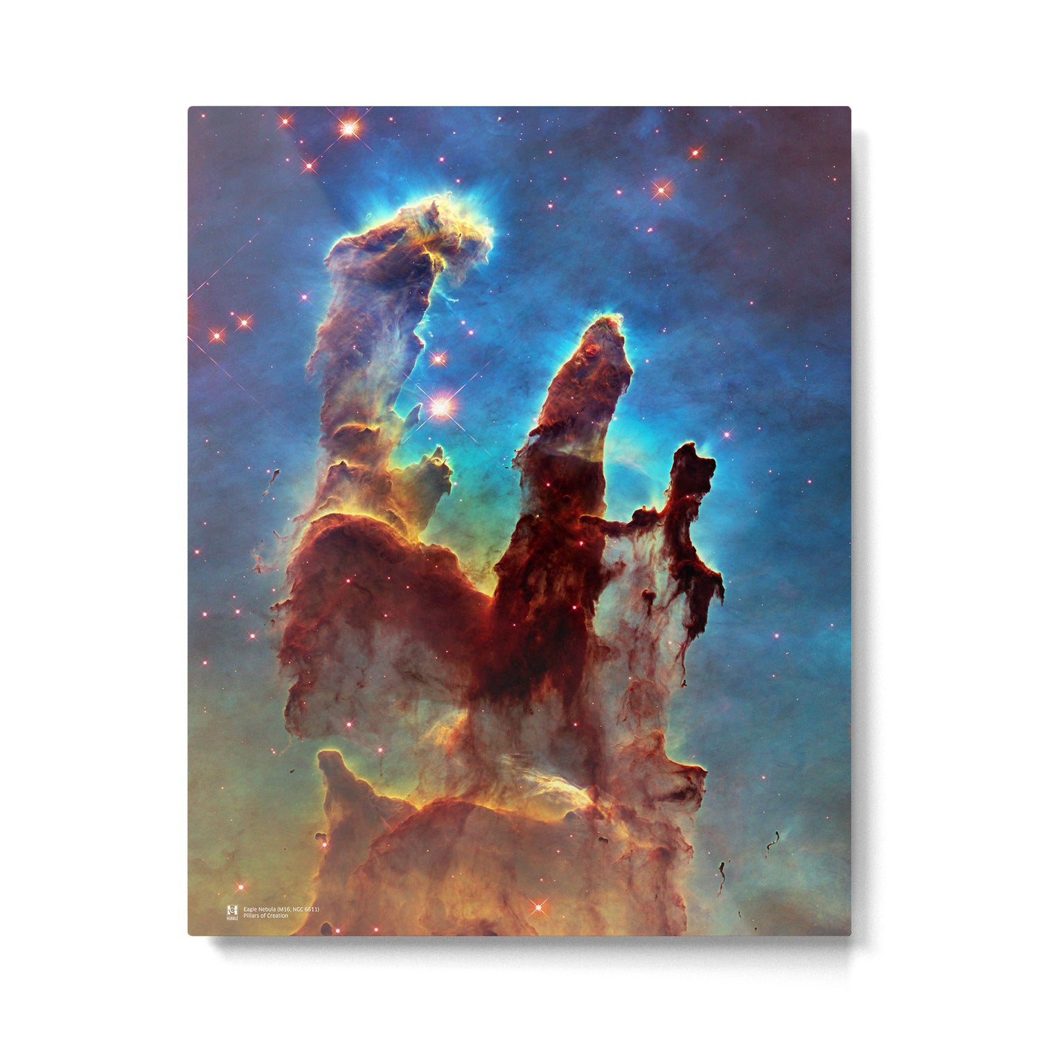 Hubble Telescope: Pillars of Creation Metal Print Gallery Image 4