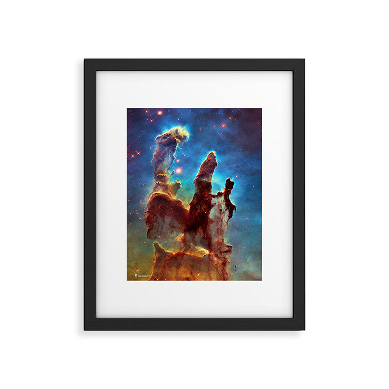 Hubble Telescope: Pillars of Creation Framed Art Print Gallery Image 5