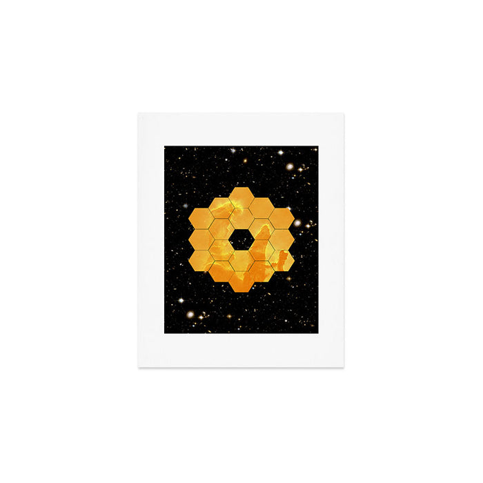 James Webb Space Telescope JWST NASA â space poster Art Print Gallery Image 1