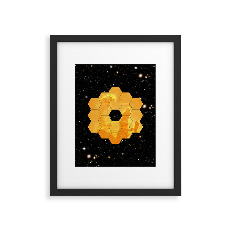 James Webb Space Telescope JWST NASA â space poster Framed Art Print Gallery Image 5