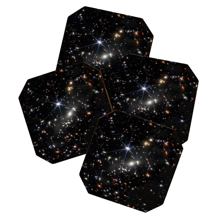 James Webb's First Deep Field (James Webb/JWST) â space poster Coaster Gallery Image 1