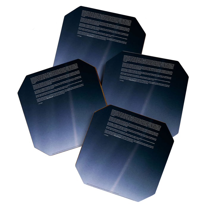 Pale Blue Dot â Voyager 1 (2020 rev.), quote Coaster Gallery Image 1