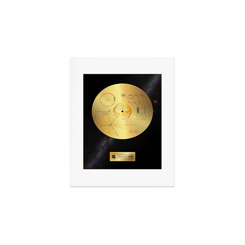 Voyager 1 Golden Record #1 Art Print Gallery Image 1