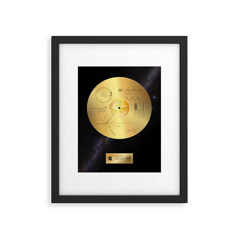 Voyager 1 Golden Record #1 Framed Art Print Gallery Image 5