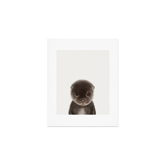 Baby Otter Art Print Gallery Image 1
