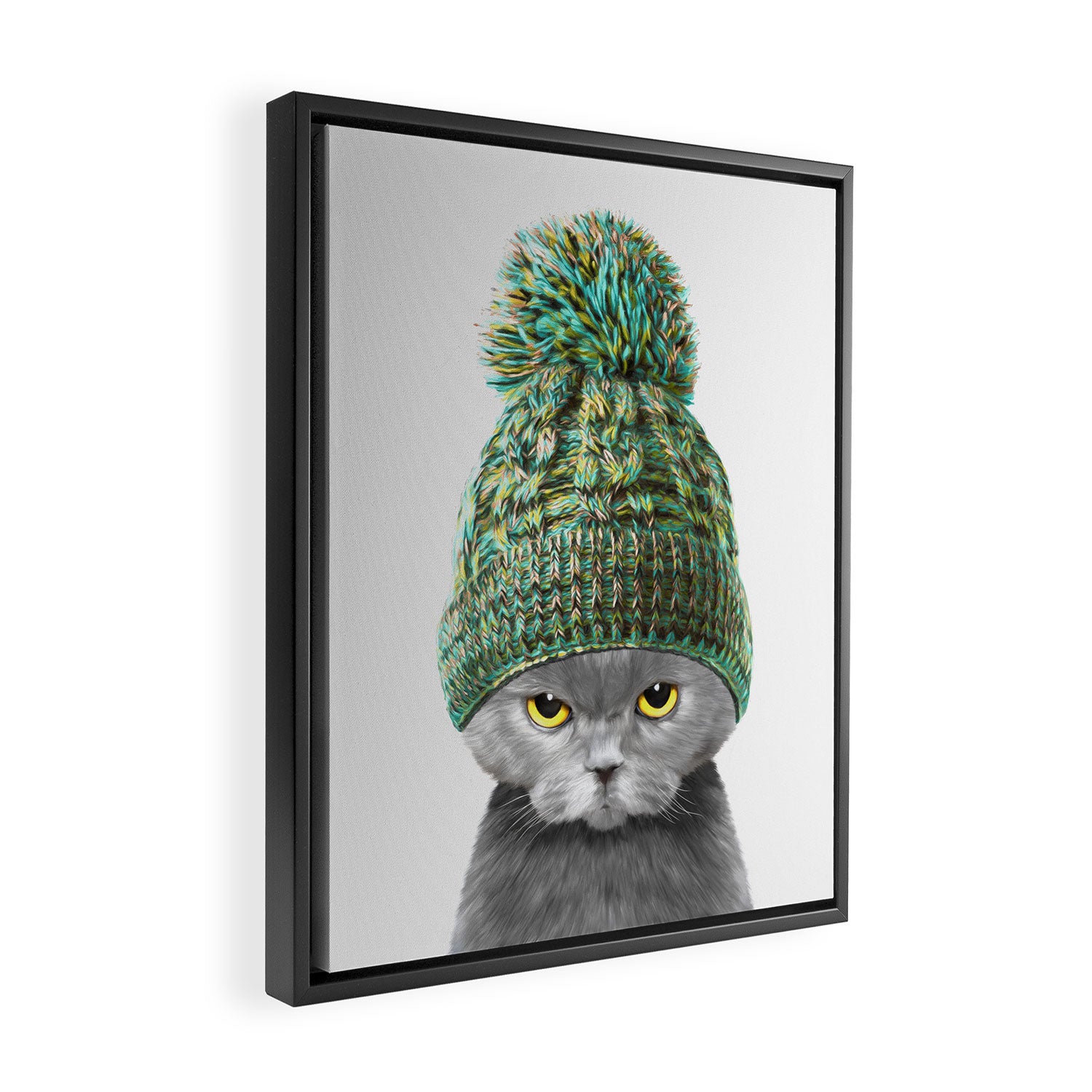 BOBBY Framed Canvas Print Gallery Image 2