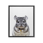 Chinchilla Framed Canvas Print Gallery Image 6