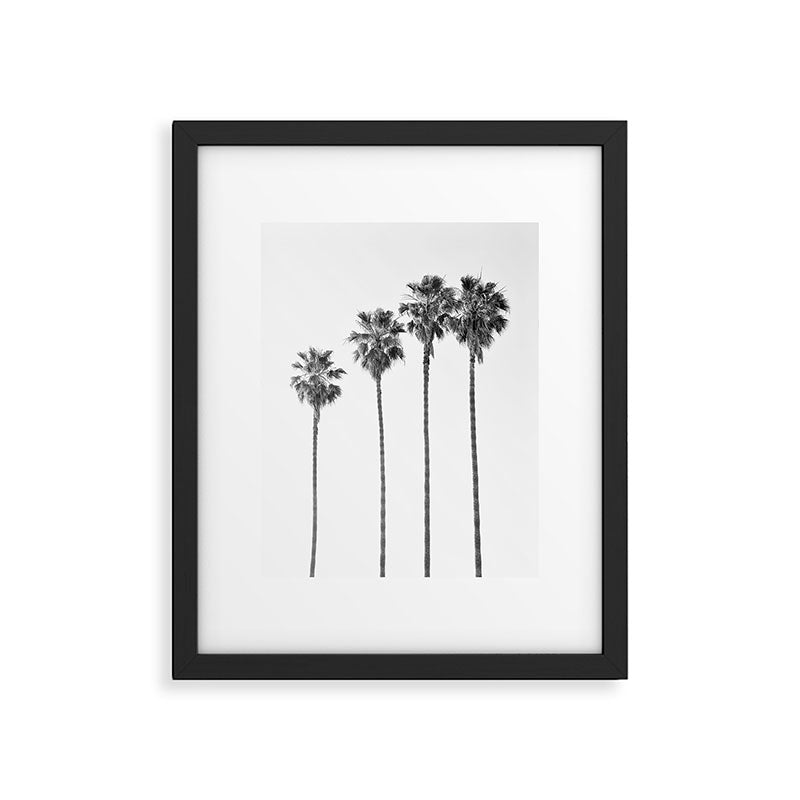 Four Palm Trees Framed Art Print Gallery Image 5