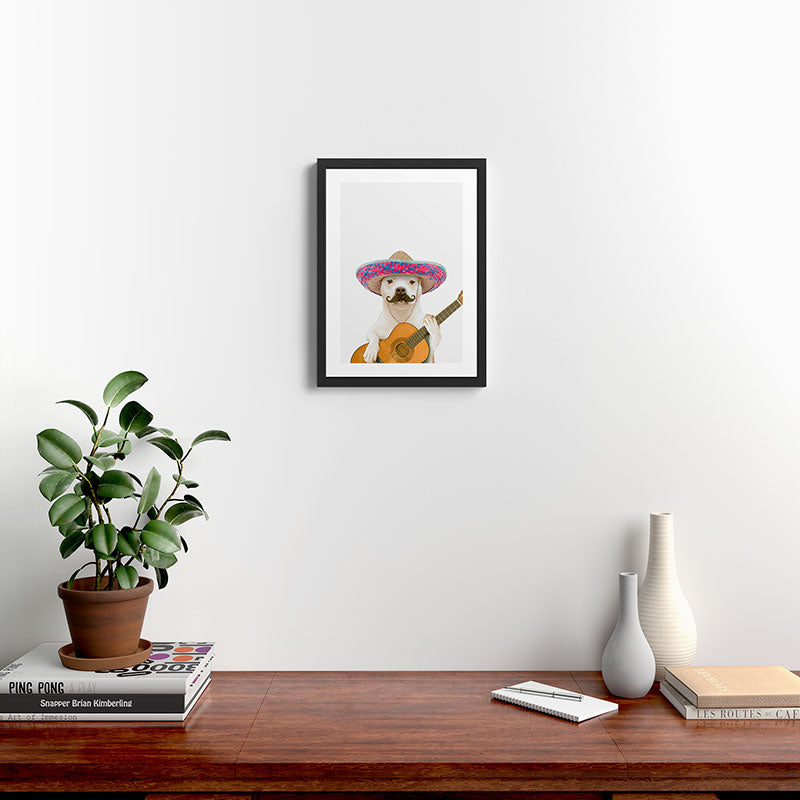 TITO PANCHITO Framed Art Print Gallery Image 2