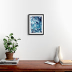 Wild Ocean Waves, Ocean Water Framed Art Print Gallery Image 2
