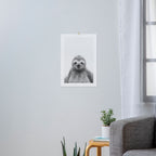 Young Sloth Art Print Gallery Image 3