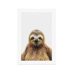 Young Sloth Art Print Gallery Image 1