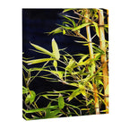 Bamboo On Black Canvas Print Gallery Image 8