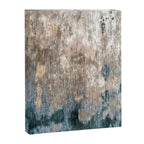 Blue Grey Abstract Canvas Print Gallery Image 8