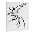 Sufi Meditation Whirling Dervish Canvas Print Gallery Image 8