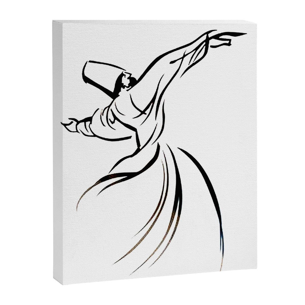 Sufi Meditation Whirling Dervish Canvas Print Gallery Image 8