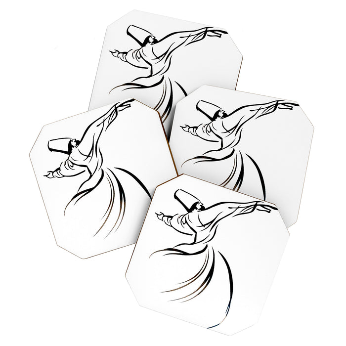 Sufi Meditation Whirling Dervish Coaster Gallery Image 1