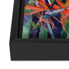 The bird of paradise Framed Canvas Print Gallery Image 3