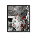 Baseball art vs 13 Framed Canvas Print Gallery Image 6