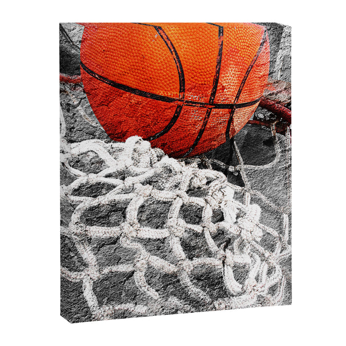 Basketball artwork variant 2 Canvas Print Gallery Image 1