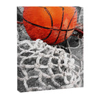 Basketball artwork variant 2 Canvas Print Gallery Image 6
