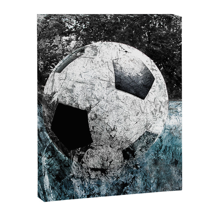 Modern soccer version 1 Canvas Print Gallery Image 1