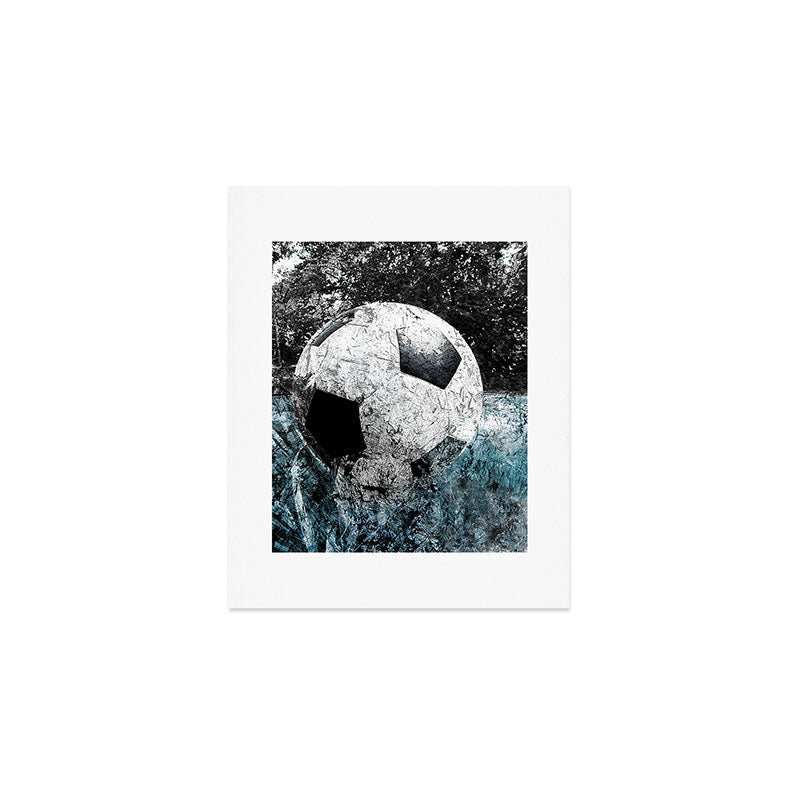 Modern soccer version 1 Art Print Gallery Image 1