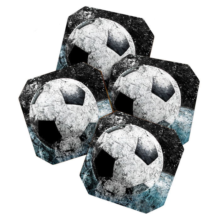 Modern soccer version 1 Coaster Gallery Image 1