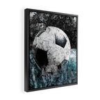 Modern soccer version 1 Framed Canvas Print Gallery Image 2