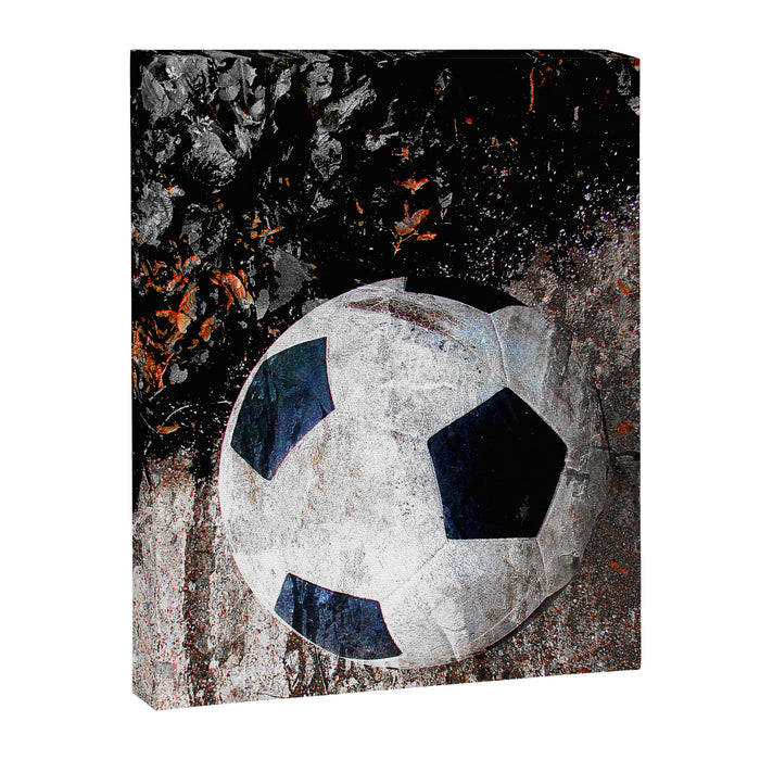 The soccer ball Canvas Print Gallery Image 1