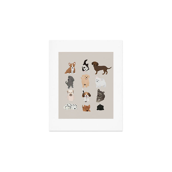 dogs Art Print Gallery Image 1